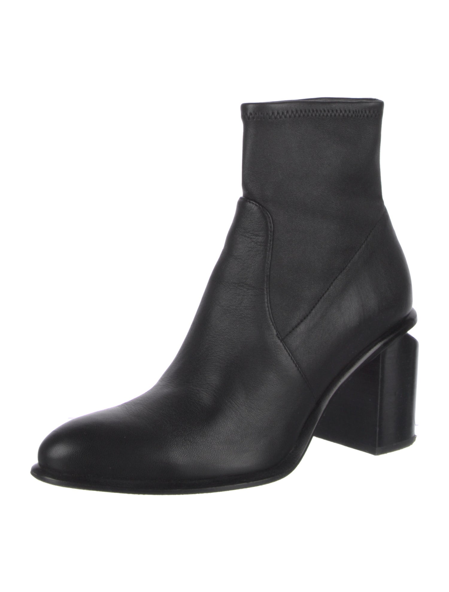Alexander Wang Leather Sock Boots