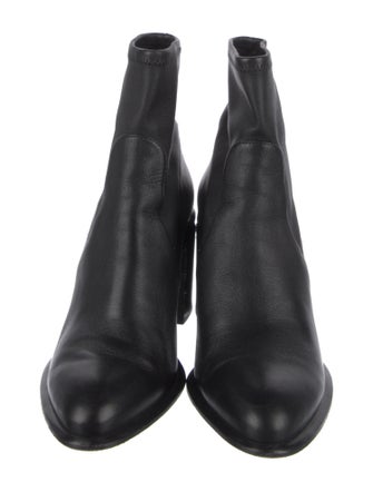 Alexander Wang Leather Sock Boots