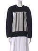 Alexander Wang Graphic Print Crew Neck Sweatshirt