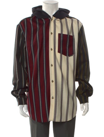 Alexander Wang Virgin Wool Striped Shirt