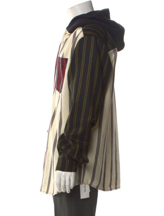 Alexander Wang Virgin Wool Striped Shirt