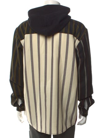 Alexander Wang Virgin Wool Striped Shirt