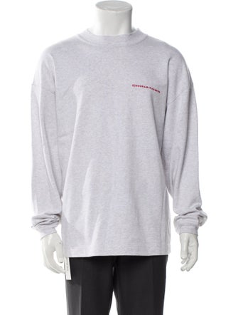 Alexander Wang Graphic Print Crew Neck Pullover