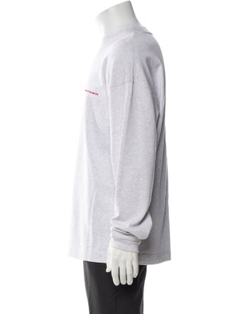Alexander Wang Graphic Print Crew Neck Pullover
