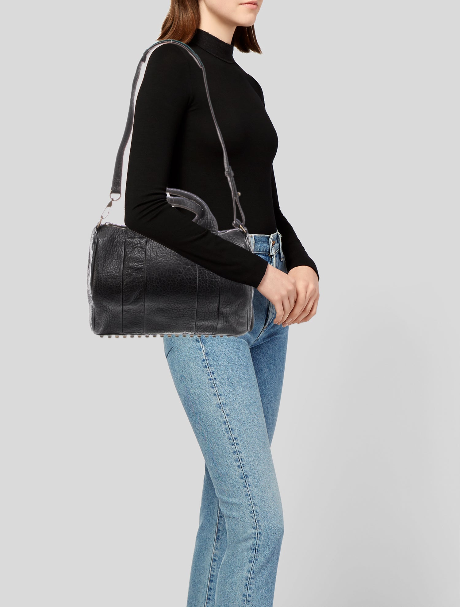 Alexander Wang Leather Top Handle Bag