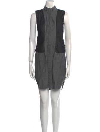 Alexander Wang Mock Neck Mini Dress