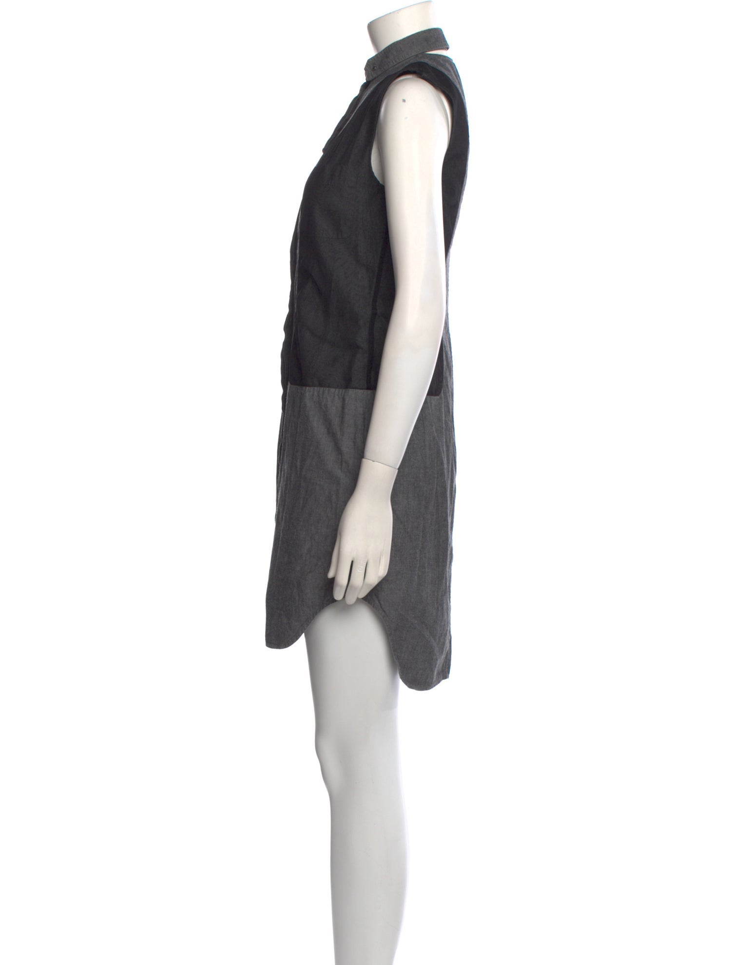 Alexander Wang Mock Neck Mini Dress