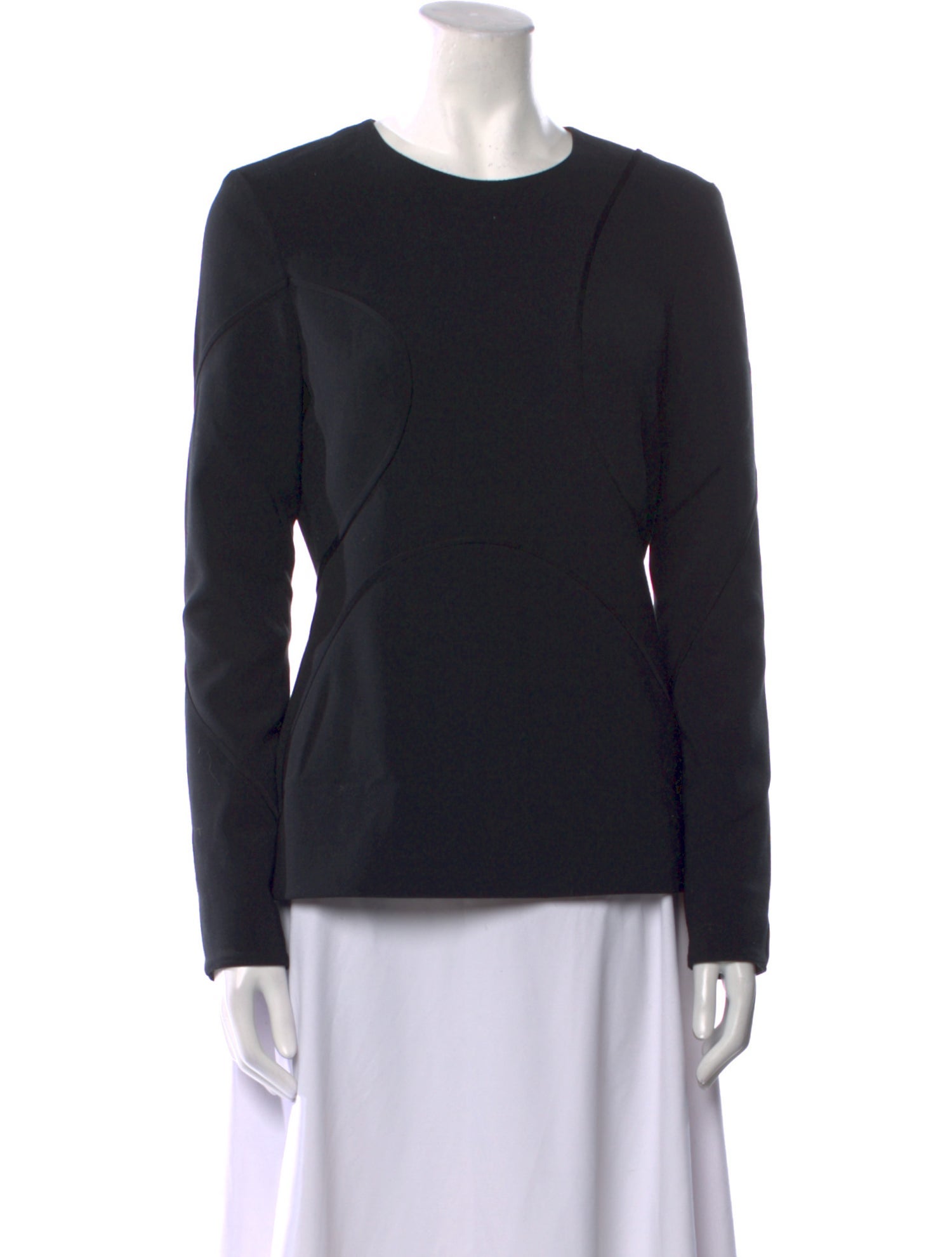 Alexander Wang Crew Neck Long Sleeve Sweatshirt