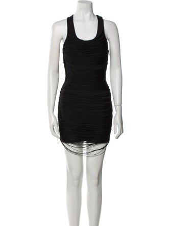 Alexander Wang Scoop Neck Mini Dress
