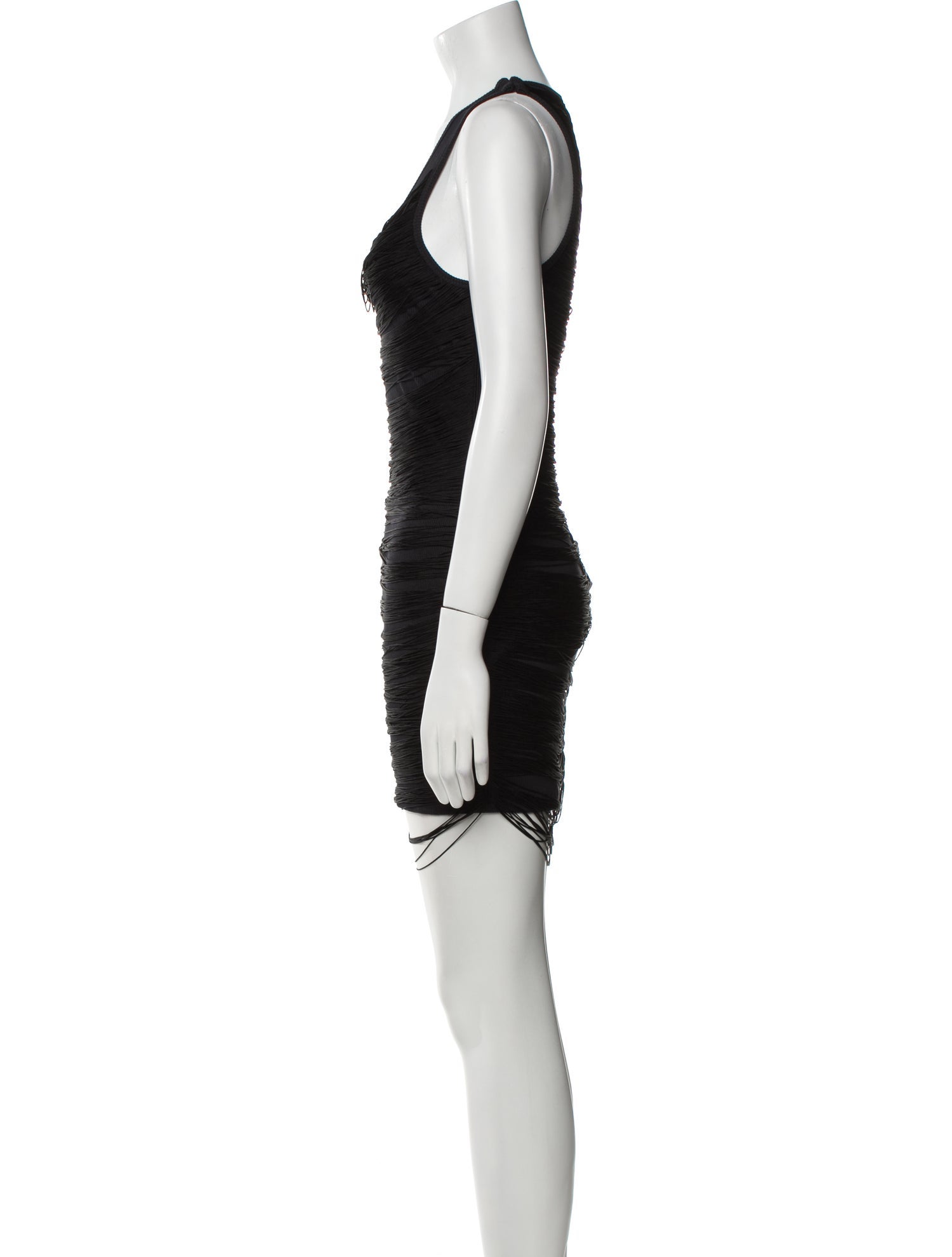 Alexander Wang Scoop Neck Mini Dress