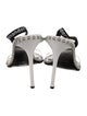 Alexander Wang Leather Studded Accents Slingback Sandals