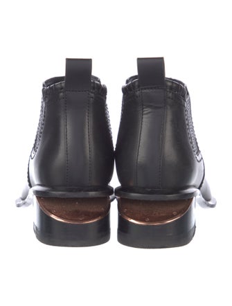 Alexander Wang Leather Chelsea Boots