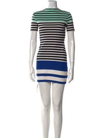 Alexander Wang Striped Mini Dress
