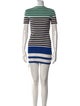 Alexander Wang Striped Mini Dress