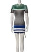 Alexander Wang Striped Mini Dress