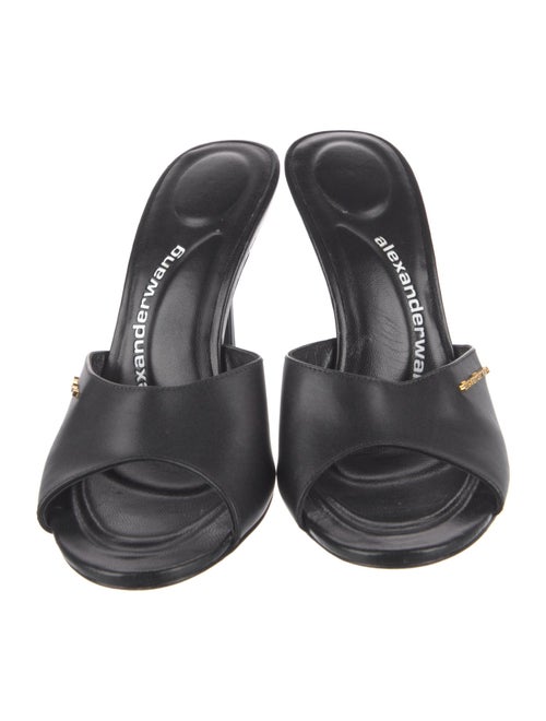 Alexander Wang Leather Slides