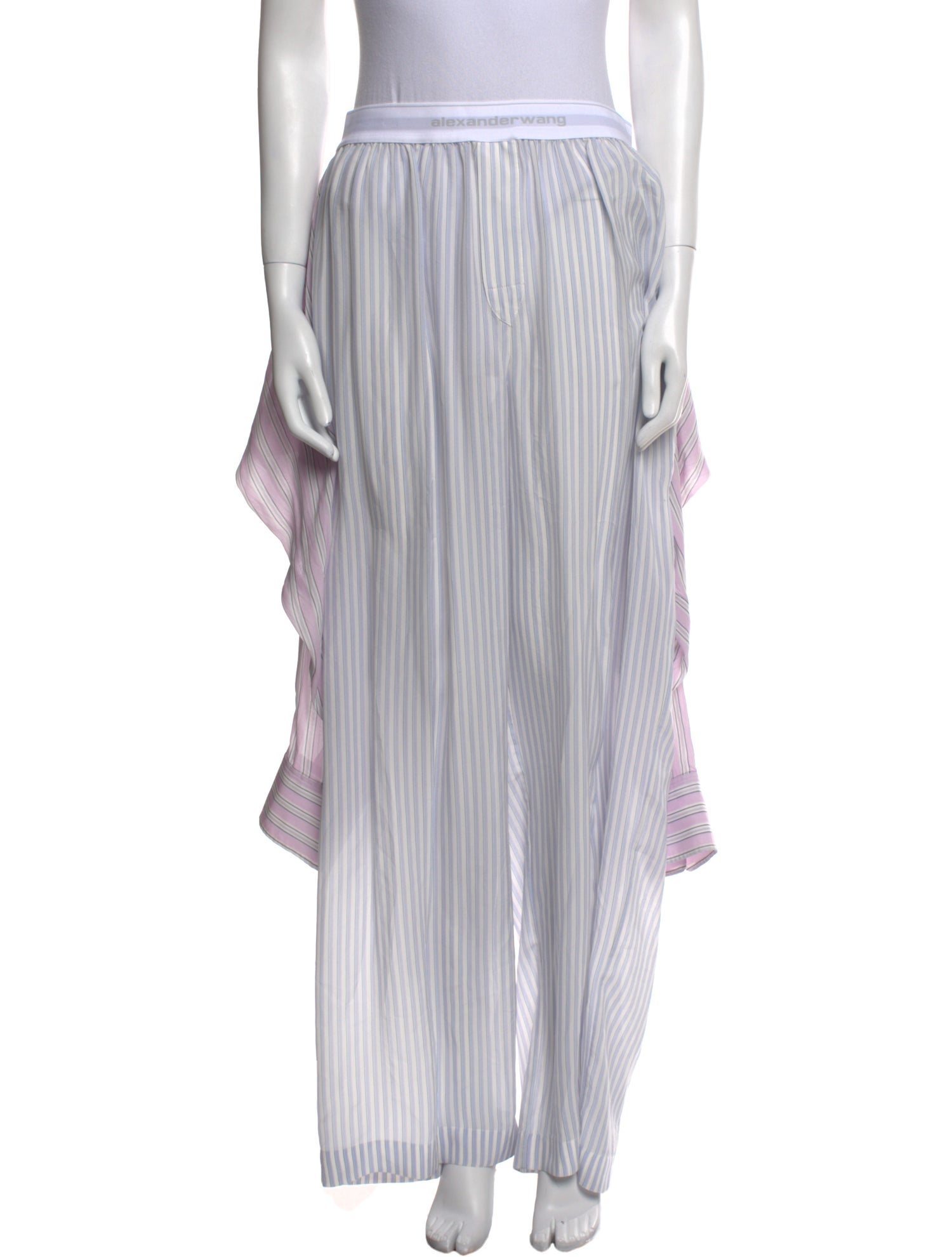 Alexander Wang Silk Wide Leg Pants