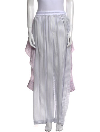 Alexander Wang Silk Wide Leg Pants