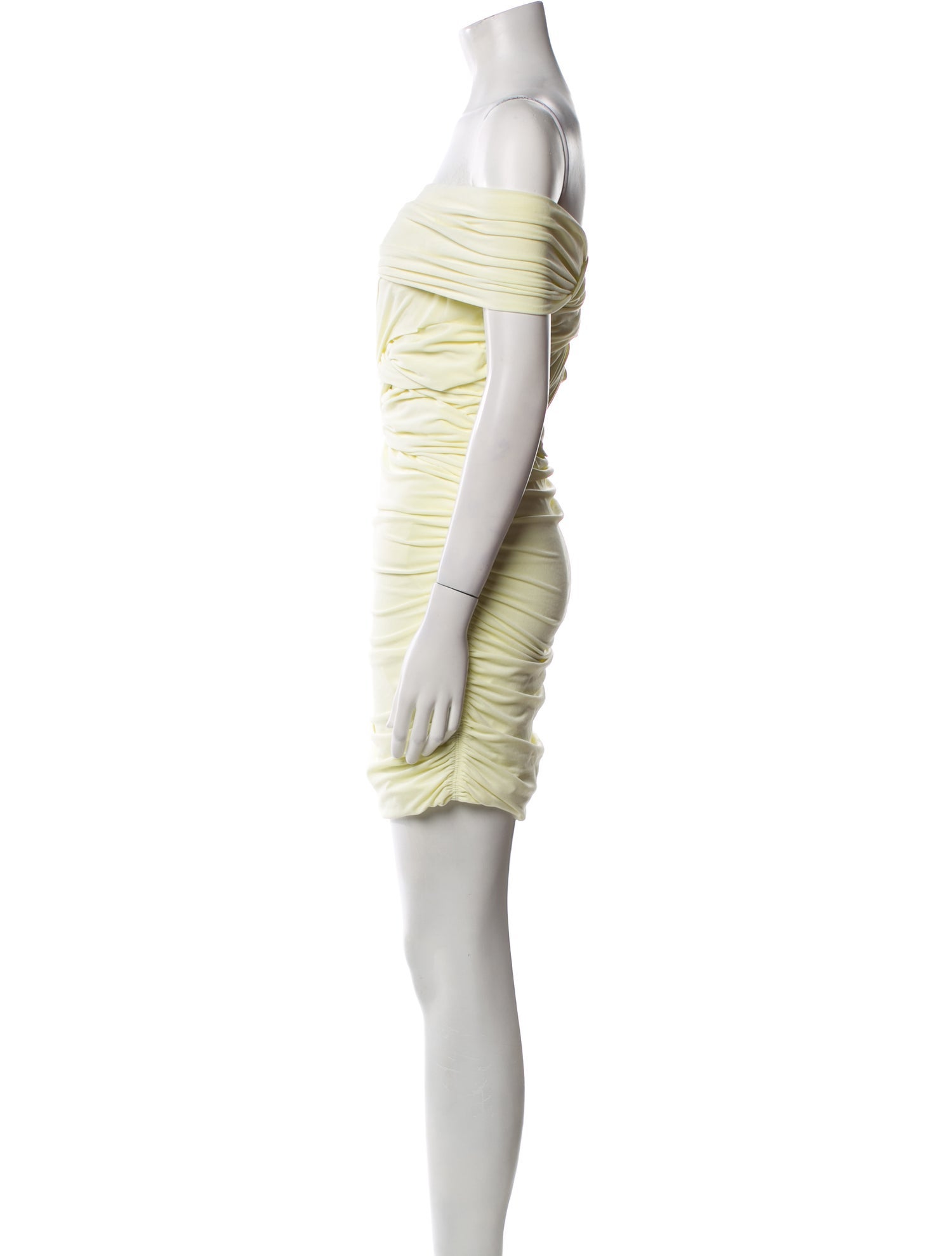 Alexander Wang Off-The-Shoulder Mini Dress