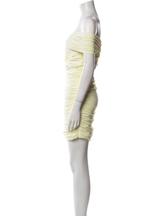 Alexander Wang Off-The-Shoulder Mini Dress