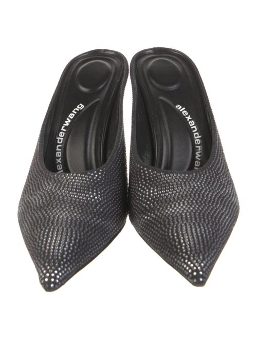 Alexander Wang Crystal Mules