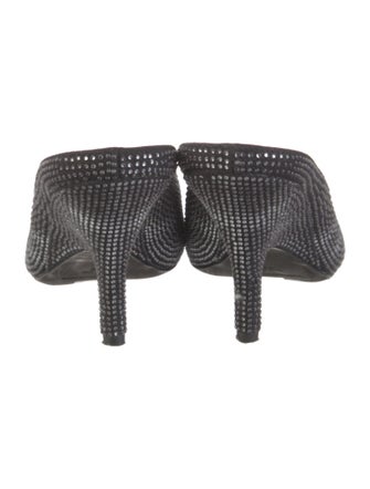 Alexander Wang Crystal Mules