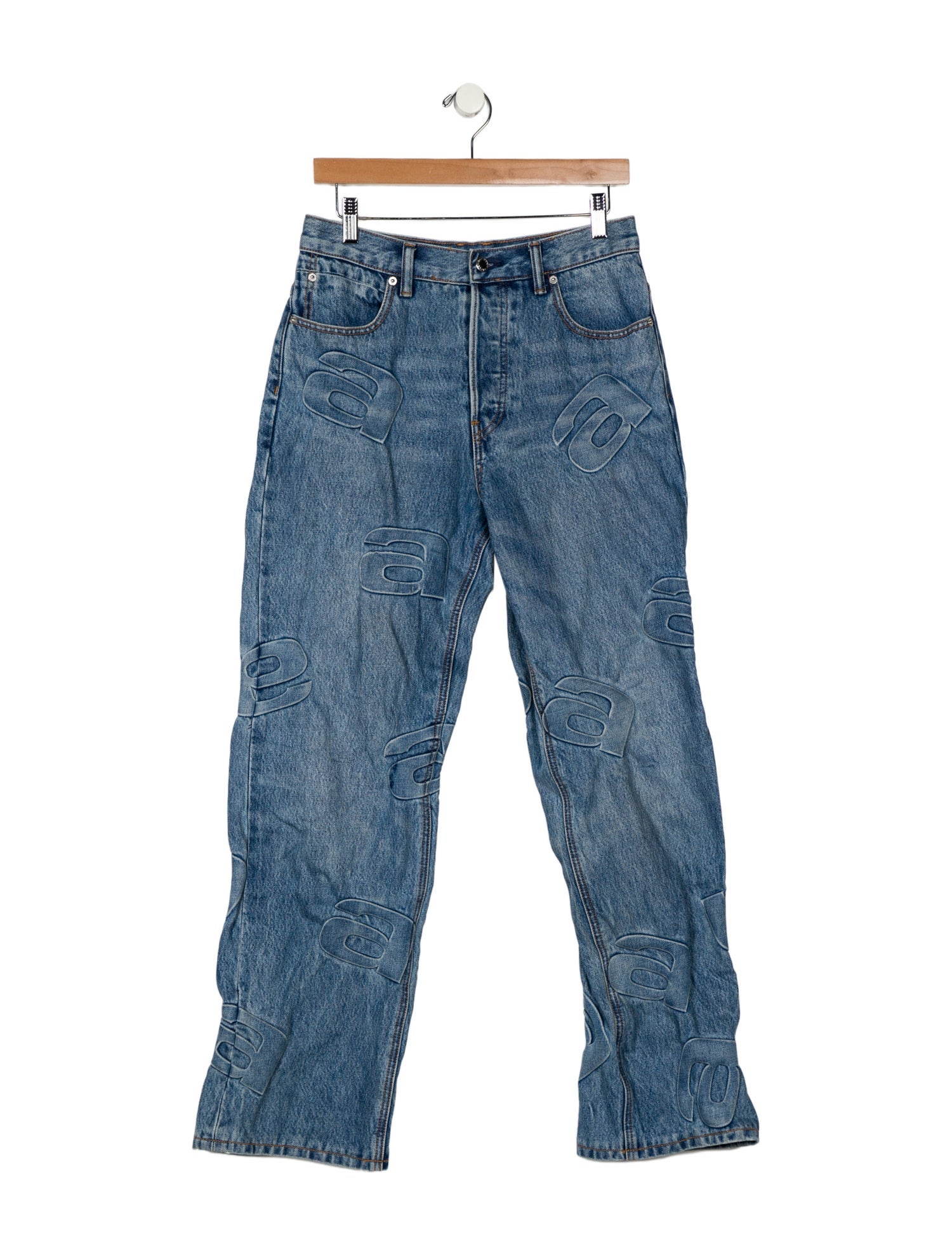 Alexander Wang High-Rise Wide Leg Jeans