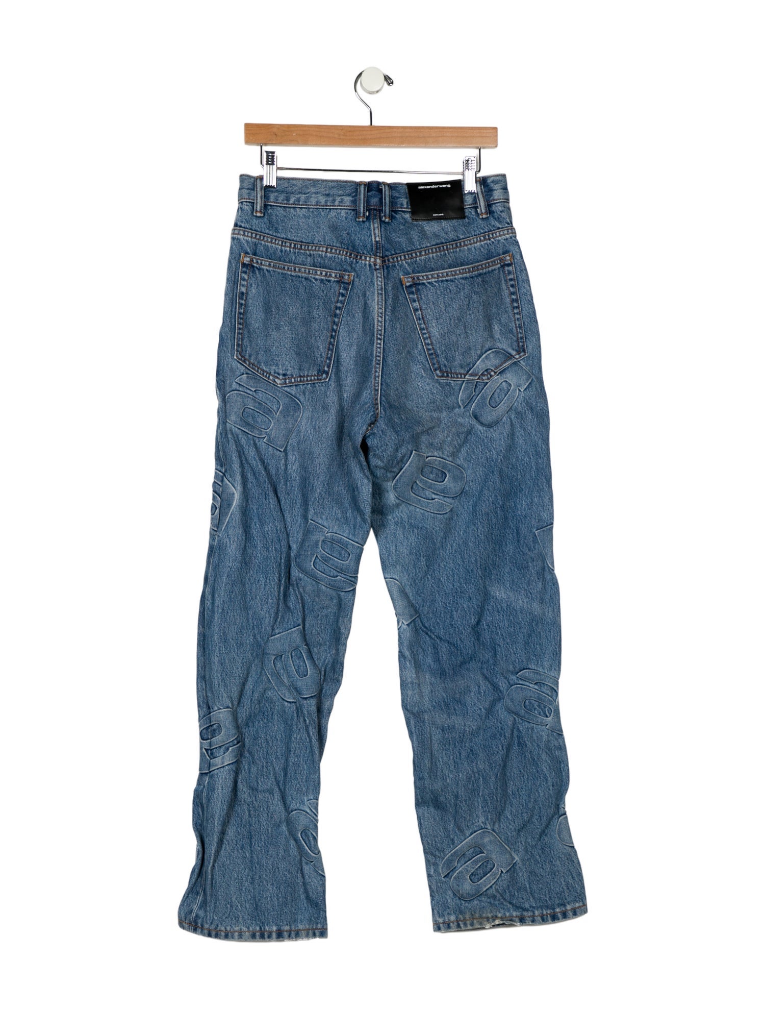 Alexander Wang High-Rise Wide Leg Jeans