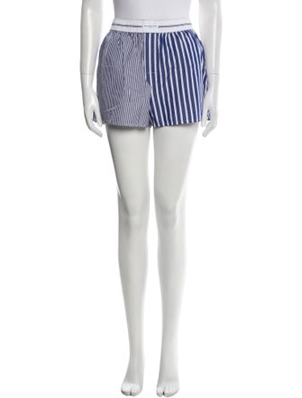 Alexander Wang Striped Mini Shorts