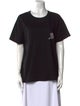 Alexander Wang Crew Neck Short Sleeve T-Shirt