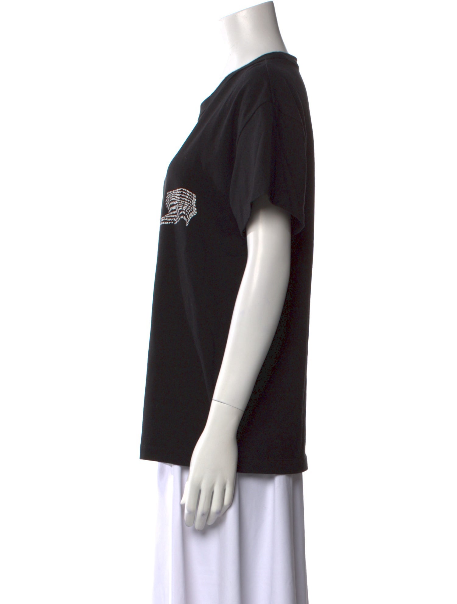 Alexander Wang Crew Neck Short Sleeve T-Shirt