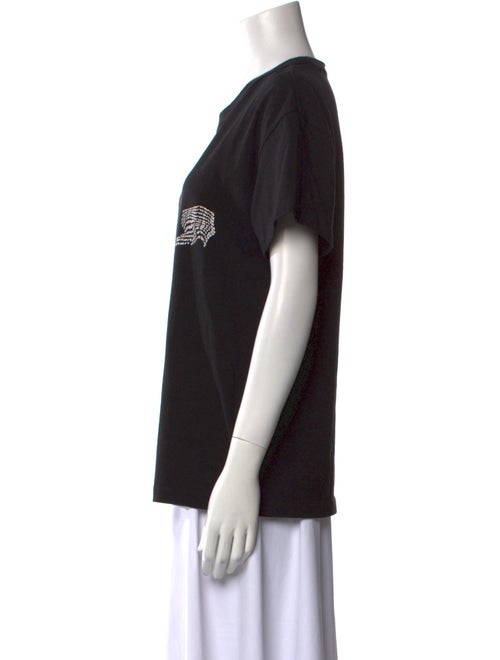 Alexander Wang Crew Neck Short Sleeve T-Shirt
