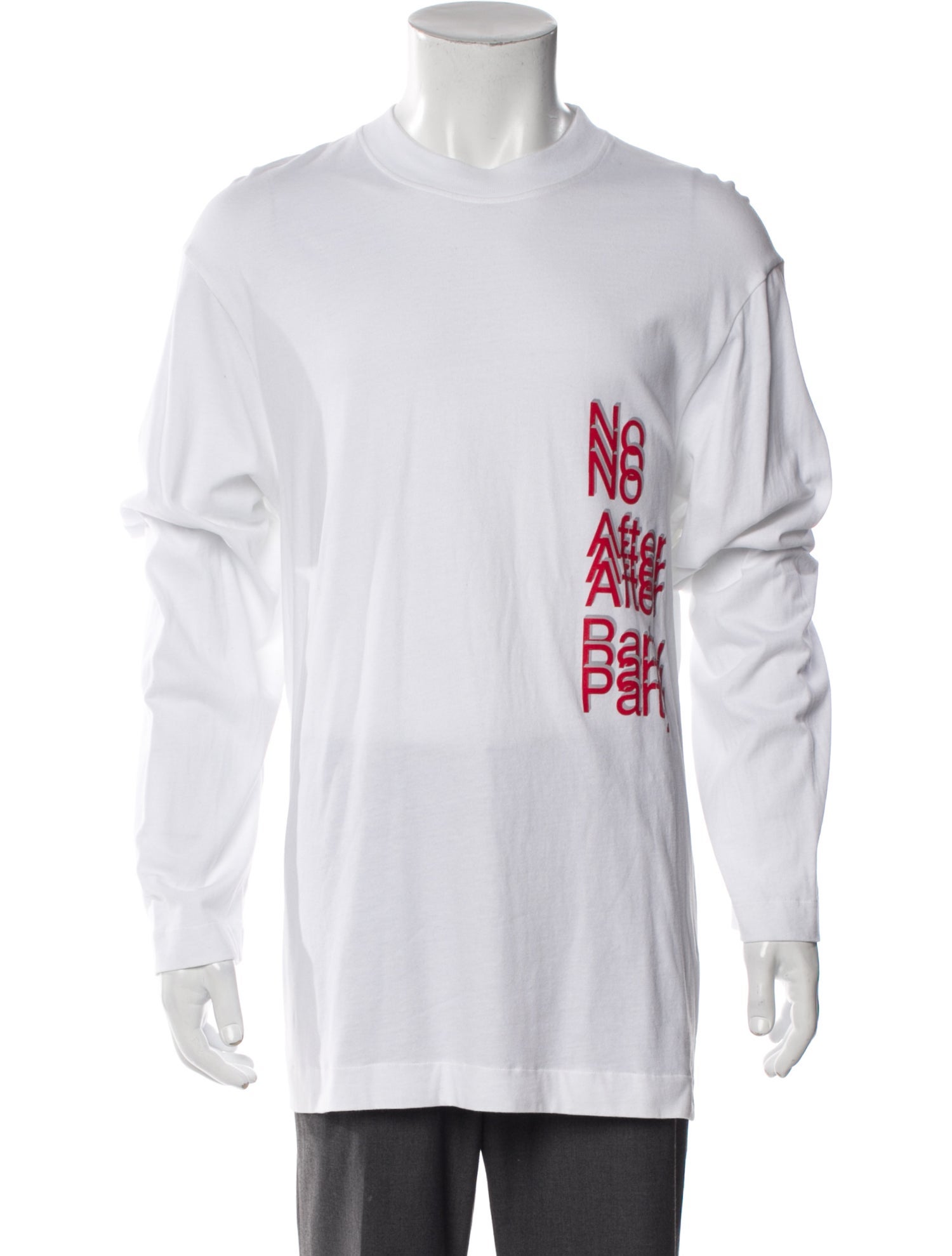 Alexander Wang Graphic Print Crew Neck T-Shirt