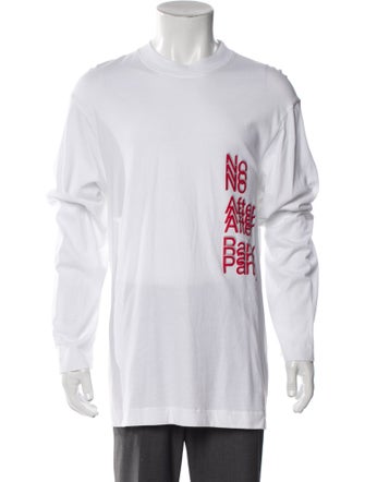 Alexander Wang Graphic Print Crew Neck T-Shirt