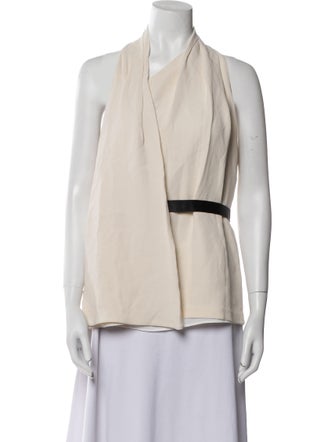Alexander Wang Silk V-Neck Blouse