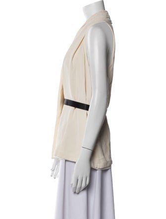 Alexander Wang Silk V-Neck Blouse