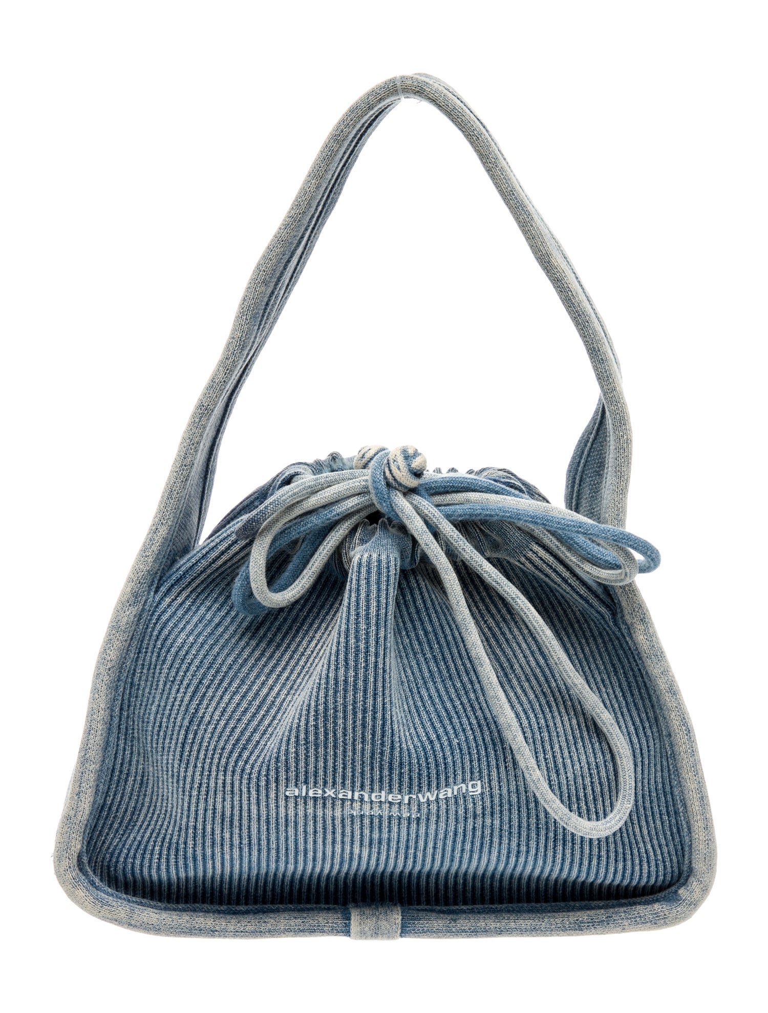 Alexander Wang Denim Top Handle Bag