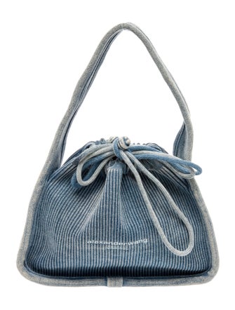 Alexander Wang Denim Top Handle Bag