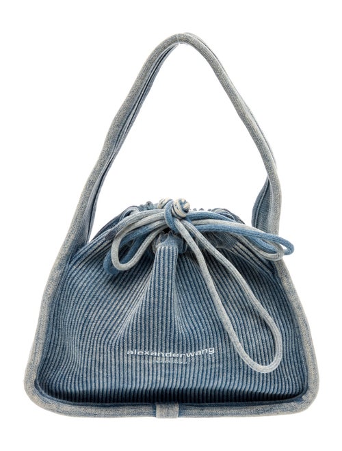 Alexander Wang Denim Top Handle Bag