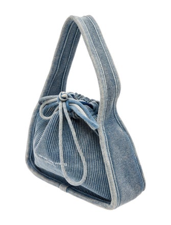 Alexander Wang Denim Top Handle Bag