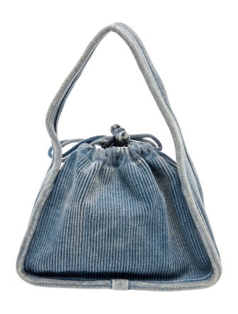 Alexander Wang Denim Top Handle Bag