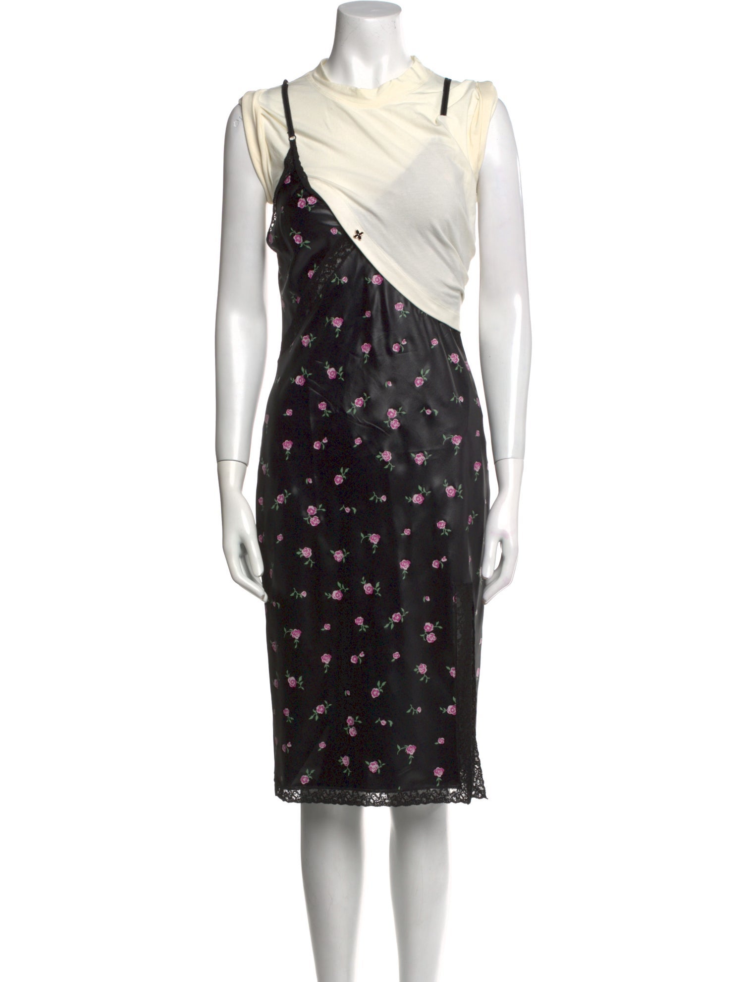 Alexander Wang Floral Print Midi Length Dress