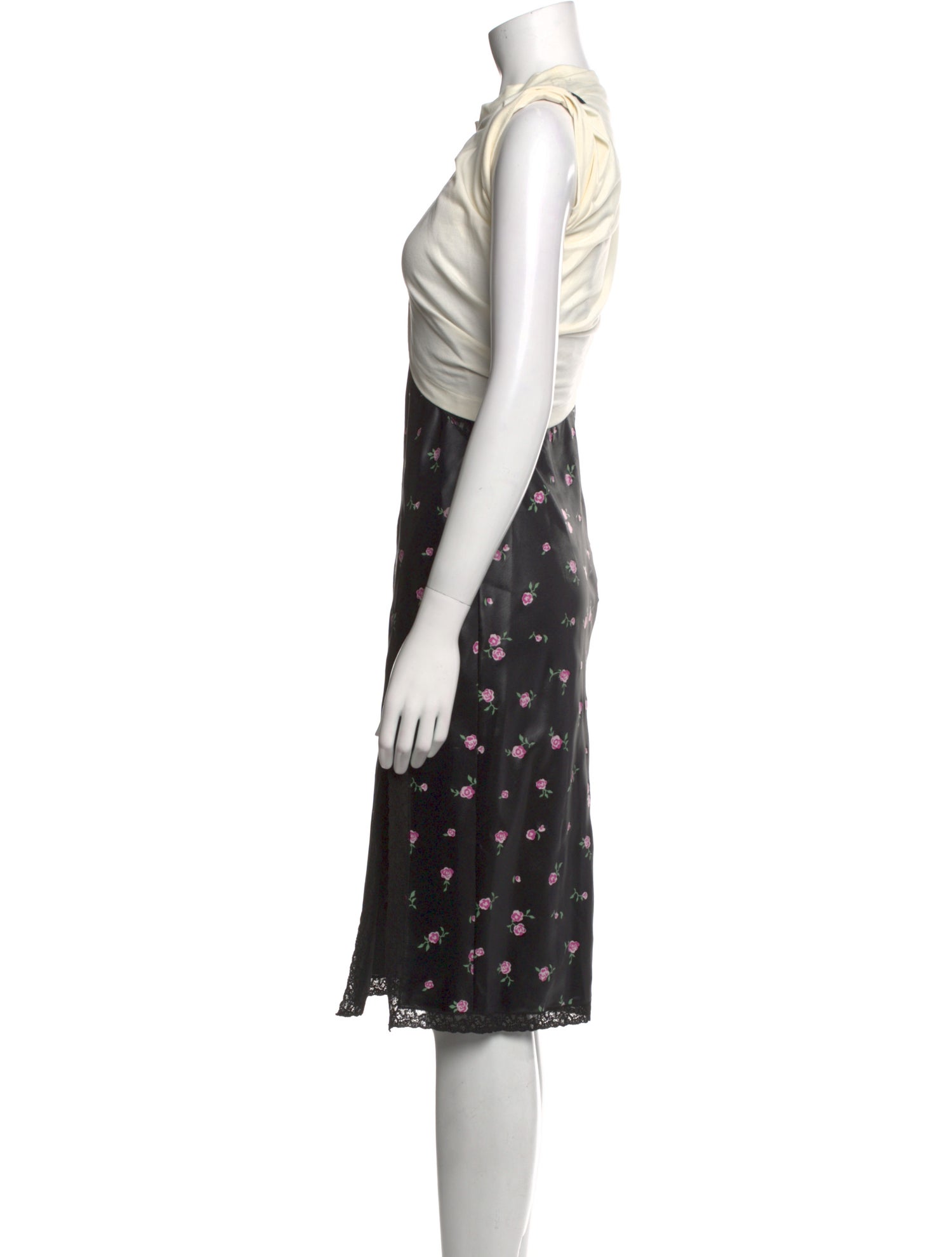 Alexander Wang Floral Print Midi Length Dress