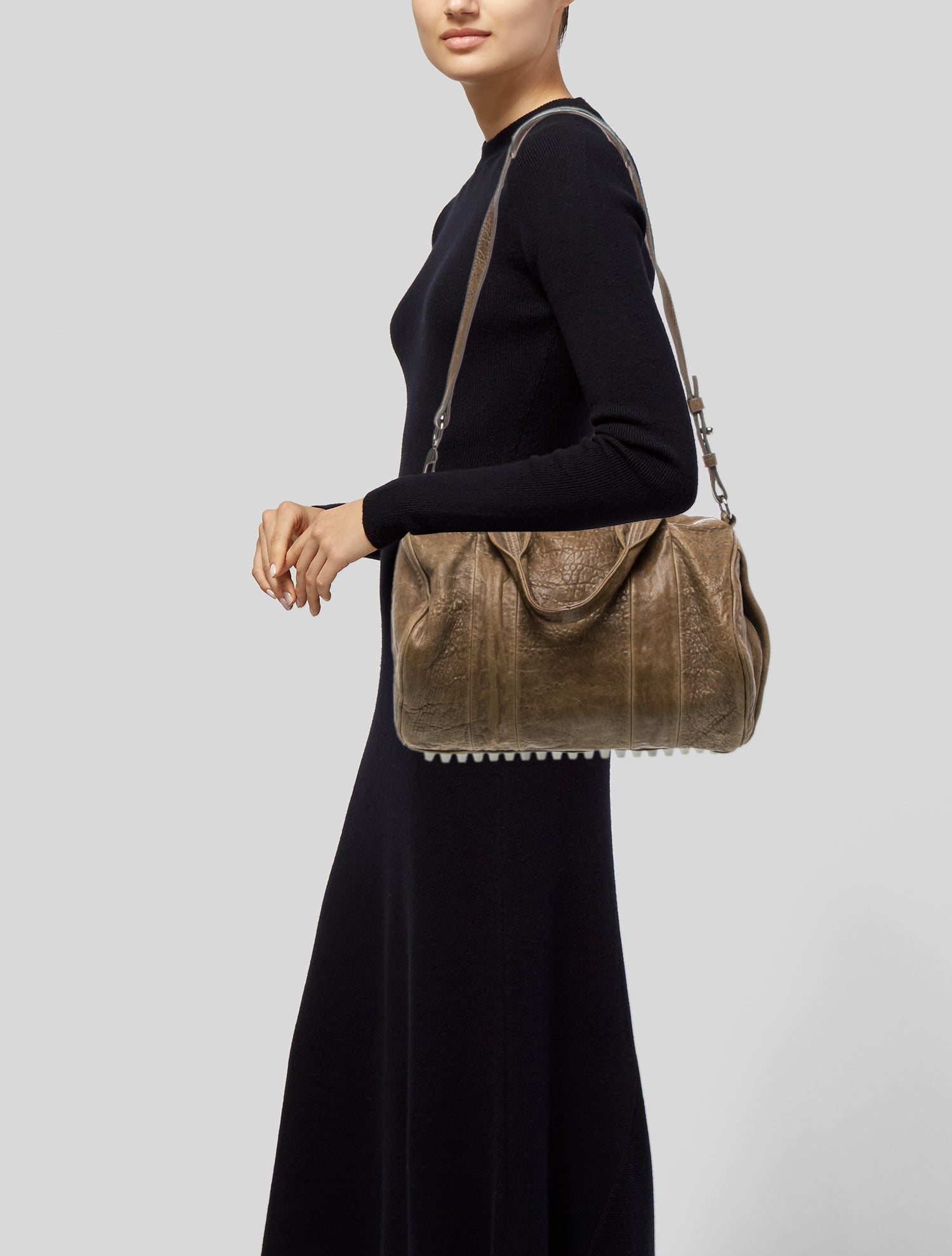 Alexander Wang Leather Top Handle Bag