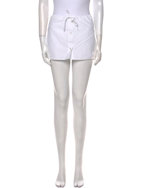 Alexander Wang Crystal Embellishments Mini Skirt