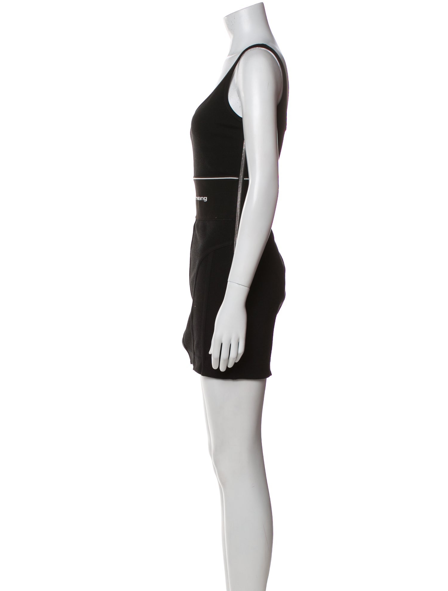 Alexander Wang Scoop Neck Mini Dress