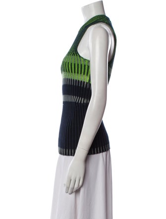 Alexander Wang Striped Crew Neck Sweater