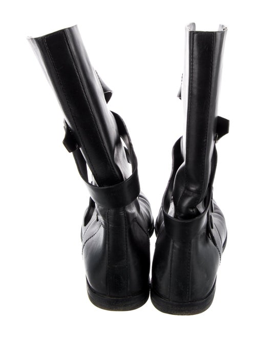 Alexander Wang Leather Moto Boots