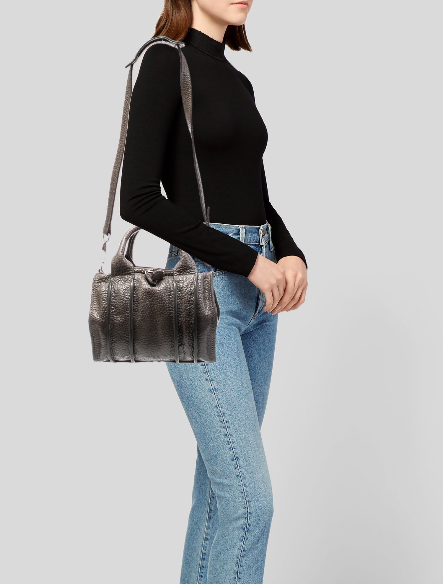 Alexander Wang Leather Top Handle Bag