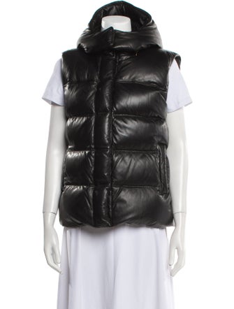 Alexander Wang Leather Down Jacket